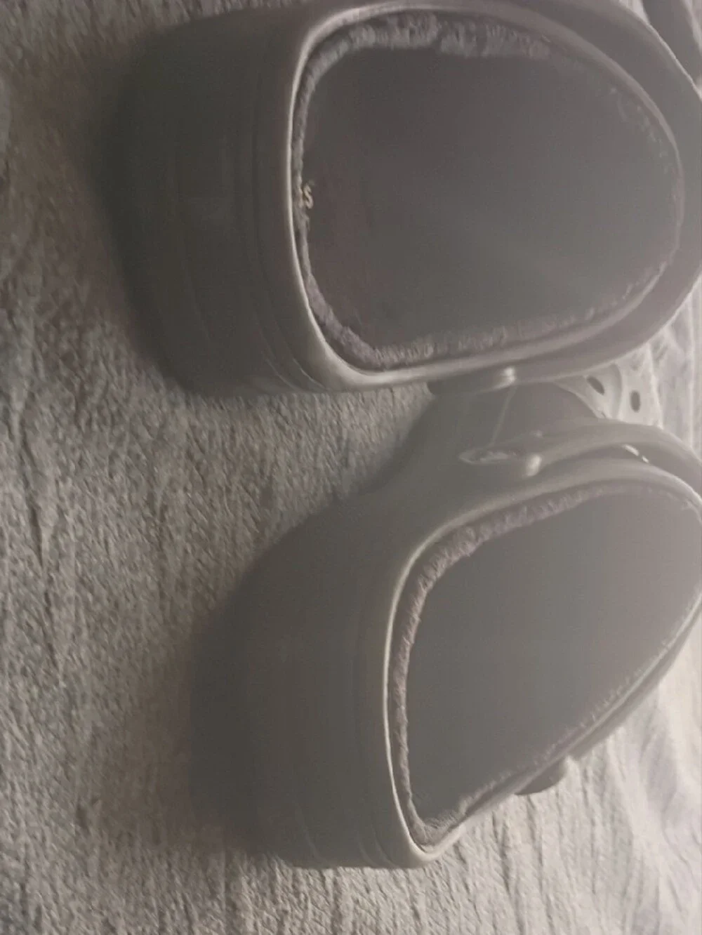 CROCS Kids Classic Lined Clogs in Gray With Fur